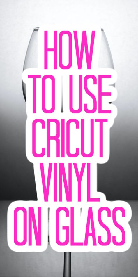 We are tackling the question of which Cricut vinyl to use on glass. From regular vinyl to heat transfer vinyl, we have the answer for which lasts longer! #cricut #cricutmade #vinyl How To Transfer Vinyl To Glass Cricut, Vinyl Glass Projects, Cricut Glasses Vinyl, Wine Glass Design Ideas, Wine Cricut Ideas, Cricket Vinyl Ideas, Mini Heat Press Projects, Wine Glass Cricut Vinyl Decals, Glass Cricut Ideas