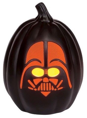 Star Wars Fans! Darth Vader Halloween Light Up Pumpkin~ So cute! Affiliate Darth Vader Pumpkin, Star Wars Pumpkin, Darth Vader Statue, Darth Vader Face, Darth Vader Halloween, Pumpkin Carving Tools, Scary Halloween Decorations Outdoor, Up Pumpkin, Pumpkin Carving Kits