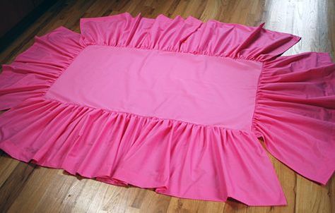 DIY or Buy :: How to Make a Crib Dust Ruffle - Free Tutorials Or Buy if Your Plate is Full Diy Crib Bedding, Crib Dust Ruffle, Crib Bed Skirt, Ruffle Crib Skirt, Diy Crib, Ruffle Pattern, Ruffle Bed Skirts, Crib Toddler Bed, Crib Skirt