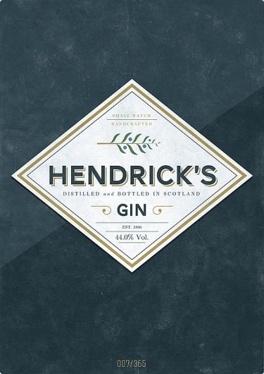 Saved by Mat MacQuarrie (@matmacquarrie). Discover more of the best Blog, Matmacquarrie, Ca, Beer, and Hannes inspiration on Designspiration Hendrick's Gin, Best Posters, Hendricks Gin, Typography Letters, Corporate Design, Typography Logo, 로고 디자인, Design Graphique, Graphic Design Typography