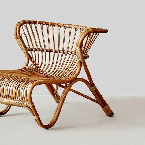 Top 30 Rattan Chair Designs 2024 - Embrace New Home Décor Trends - placeideal.com Rattan Rocking Chair, Unique Homewares, Statement Chairs, Swedish Furniture, Easy Backdrops, Moroccan Style Rug, Woven Furniture, Free Fabric Swatches, Scandinavian Furniture