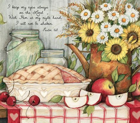 Decoupage Printables, Susan Winget, Paisley Art, Country Paintings, Decoupage Vintage, Wall Decor Design, Country Art, Decoupage Paper, Kitchen Art