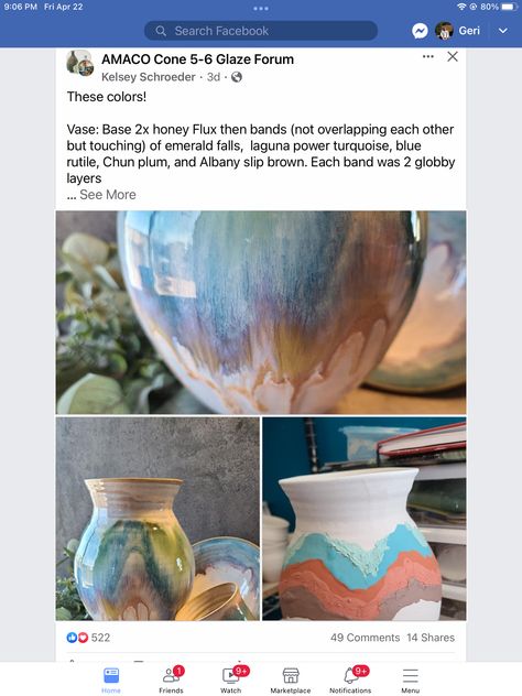 Laguna Clay Glaze Combinations, Laguna Glaze Combinations, Amaco Potters Choice Glaze Combinations, Glaze Patterns, Stoneware Glazes, Laguna Clay, Ceramic Glazing, Ceramics Design, Clay Arts