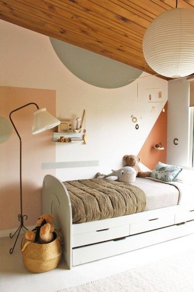 Nursery Room Diy, Modern Kids Room Design, Scandinavian Kids Rooms, Kids Room Murals, Toddler Bedroom, Modern Kids Room, Room Painting, Dekorasi Kamar Tidur, Kids Room Inspiration