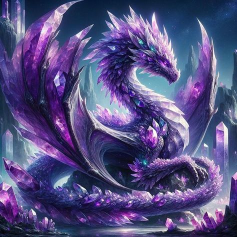 Cool Dragon Pictures, Dragon Tattoo Ideas, Elemental Dragons, Dragon Horse, Mythical Creatures Fantasy, Dragon Tattoos, Dragon Artwork Fantasy, Purple Dragon, Cool Dragons