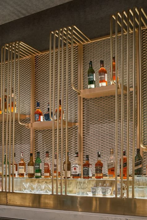 Bar Lounge Design, Home Bar Ideas, Bar Counter Design, Bar Interior Design, Wine Display, Counter Design, Bar Interior, Lounge Design, Bar Design Restaurant