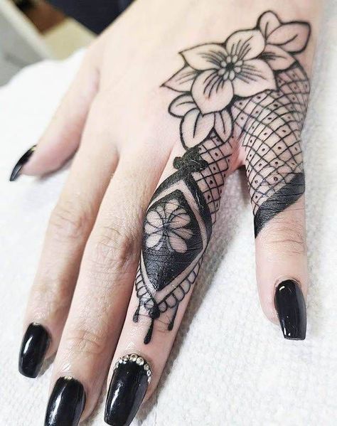 Finger Tattoos With Meaning, Cover Up Finger Tattoos, Hand Tattoo Cover Up, Middle Finger Tattoos, Finger Tattoos For Couples, Thumb Tattoos, Lace Tattoo Design, Our Mindful Life, Tattoos Infinity