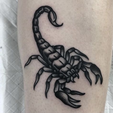 Tato Tradisional, Traditional Black Tattoo, Traditional Style Tattoo, Scorpio Tattoo, Traditional Tattoo Sleeve, Scorpion Tattoo, Style Tattoo, Tattoo Cover, Black Ink Tattoos