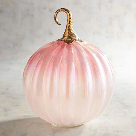 Pier 1 Imports Pink Luster Glass Pumpkin #ad #Thanksgiving #holiday #fall #falldecor #pumpkin #turkey #harvest #blessings #autumn Thanksgiving, fall, fall décor, pumpkin, turkey, harvest, blessings, autumn Elegant Halloween Decorations, Spooky Bedroom, Pink Halloween Decor, Elegant Halloween Decor, Decorative Pumpkin, Gold Pumpkin, Classy Halloween Decor, Pink Fall, Halloween Decoration Ideas