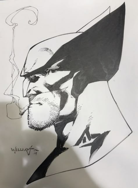 Comic Book Wolverine, Wolverine Side Profile, Scott Williams Art, Marvel Art Drawings, Protest Art, Drawing Superheroes, Wolverine Art, Ben 10 Comics, Comic Book Art Style