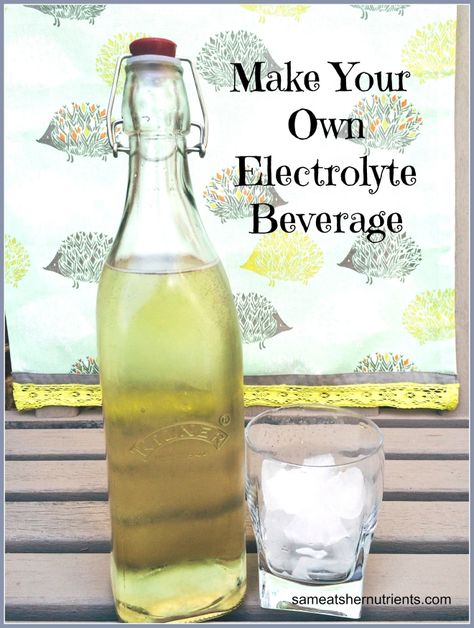 Electrolyte Water, Workout Drinks, Electrolyte Drink, Fermented Drink, Water Recipes, Diy Health, Pure Leaf Tea Bottle, Dehydration, Beauty Recipe