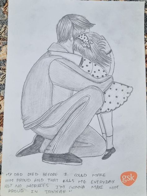 #fathersketch #father #fatherdaughter #fatherdaughterlove #fatherdaughtersketch #daughtersketch #dad #abbu #dadsketch #dadart #artjournal #fatherdrawing Father Love Images, Father Daughter Drawing, Dad Drawing, Father Love, Father And Daughter Love, Pencil Drawings Of Girls, Easy Mandala Drawing, Pencil Sketch Images, Easy Love Drawings