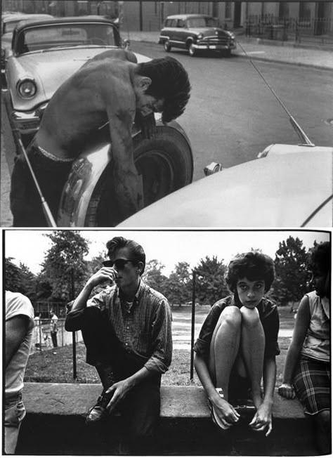 Bruce Davidson, Gangs Of New York, Teddy Boys, Photographer Portfolio, Psychobilly, Magnum Photos, Rockabilly Fashion, Nova York, Artistic Photography