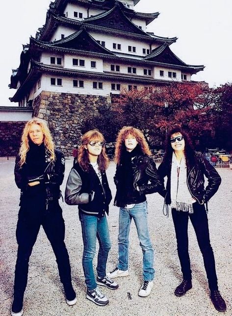 Metallica 1986, Ross Halfin, Kirk Metallica, Bob Rock, Metallica Band, 80s Metal, Jason Newsted, Robert Trujillo, Kirk Hammett