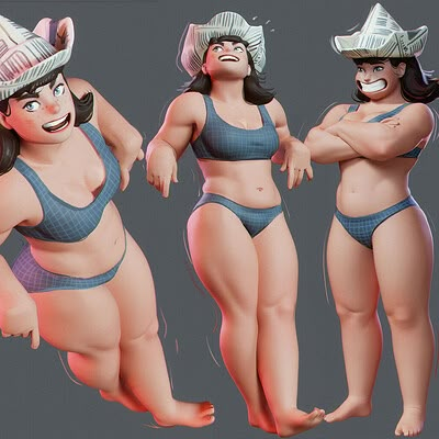 ArtStation - Dmytro Danylov Turnaround Reference Female, Character Design Turn Around, Character Turnaround Reference, Female Turnaround, Maya Character Modeling, Character Blockout, Body Refrance, Character Design Turnaround, Body Concept Art