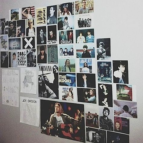 Grunge Bedroom Ideas, Indie Bedroom, Tumblr Bedroom, Grunge Bedroom, The Kooks, Tumblr Rooms, 2014 Tumblr, Grunge Room, Indie Room