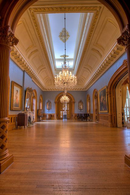 Interior shot of Hay House, Macon GA Ballroom In House, Ballroom Interior Design, Antebellum Homes Interior, House Ballroom, Southern Plantations, Macon Georgia, Hay House, Antebellum Homes, Palace Interior