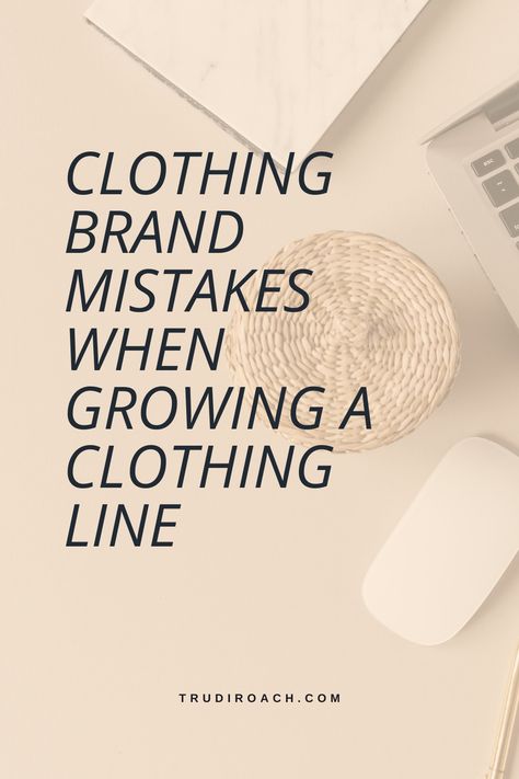 Discover the top mistakes clothing brands make and how to build a thriving and sustainable business. Click to learn how to tackle these common mistakes when it comes to your brand. #clothingbusinesstips #clothingbusinessideas #getmoresales How To Build A Clothing Brand, Handmade Clothing Business, How To Start A Clothing Brand, Aesthetic Clothing Brands, Starting A Clothing Brand, Clothing Small Business, Small Clothing Business, Brand Taglines, Start A Clothing Brand