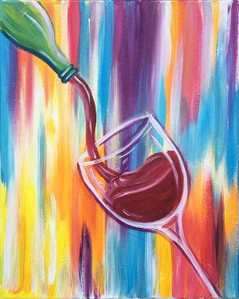 Paint Night At Home, Art Paint Party, Jazz Painting, Travel Local, Online Painting Classes, Amador County, Paint And Drink, Composition Painting, Wine And Canvas