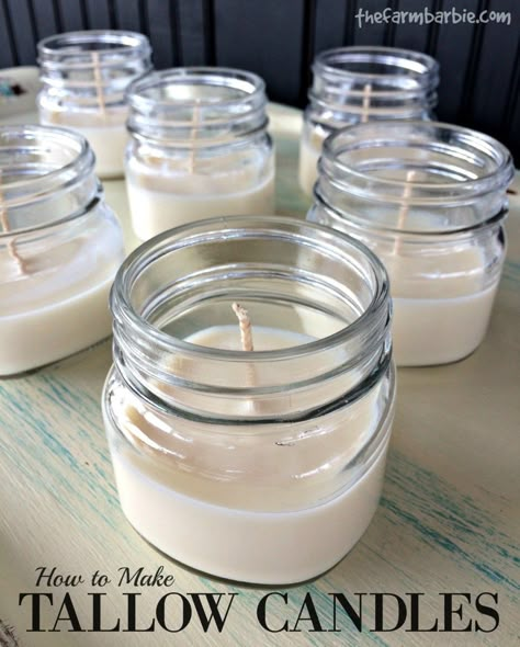 Lard Candles, Tallow Recipes, Homemade Tallow, Make Tallow, Wax Crafts, Tallow Recipe, Tallow Candles, Food For Health, Tallow Soap