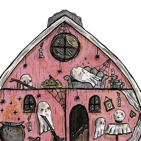 Polly Pocket Art, Addams Family Polly Pocket, Polly Pocket Tattoo, Spooky Polly Pocket, Polly Pocket Artwork, Poly Pocket, Polly Pocket, Spring Cleaning, Haunted House