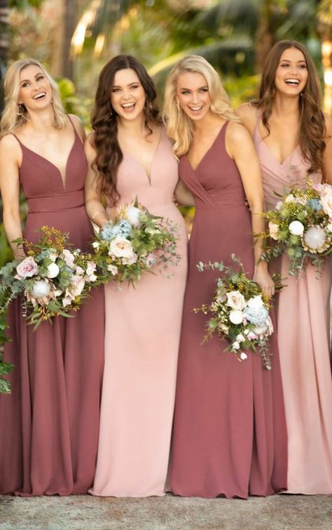 Formal Bridesmaid Dress with Open Back - Sorella Vita Desert Rose Bridesmaid Dresses, Desert Rose Bridesmaid, Sorella Vita Bridesmaid Dresses, Bridesmaid Dress Collection, Formal Bridesmaids Dresses, Rose Bridesmaid Dresses, Beautiful Bridesmaid Dresses, Chique Outfits, Cheap Bridesmaid