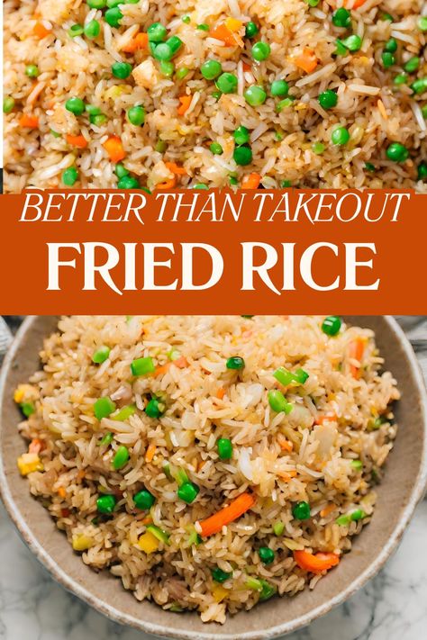 Better Than Takeout Fried Rice is a culinary gem that brings the essence of Asian cuisine to your kitchen. This homemade delight not only matches the flavors of your beloved takeout but also allows you to personalize it according to your taste preferences. Better Than Takeout Fried Rice Recipe, Takeout Fried Rice, Fried Rice At Home, Seafood Fried Rice, Homemade Fried Rice, Pineapple Fried Rice, Making Fried Rice, Better Than Takeout, Kimchi Fried Rice