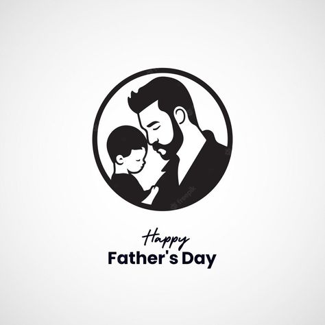 Premium Vector | Vector father and son logo design Me Logo, Logotype Design, Father Son, Sons Birthday, Father And Son, Happy Father, Happy Fathers Day, Royalty Free Images, Birthday Ideas