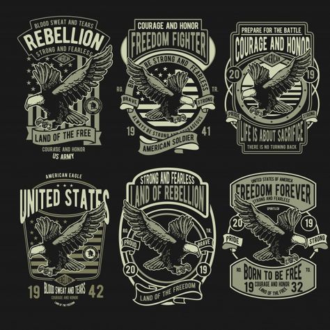 Army Illustration, Badges Design, America Freedom, Logo Samples, Simple Planner, Portfolio Presentation, Custom Slides, Business Powerpoint Presentation, Military Design