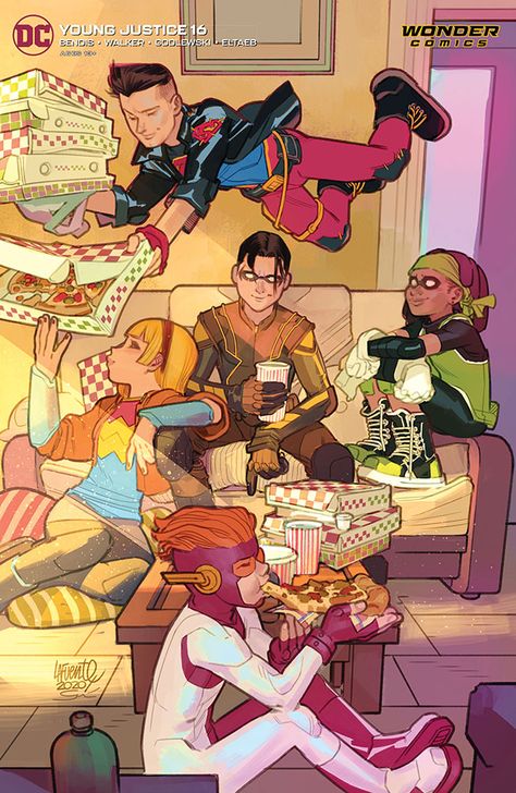 REVIEW: Young Justice #11-16 - The Aspiring Kryptonian Impulse Dc, Superboy Young Justice, Francis Manapul, Superboy Prime, Young Justice Comic, Dc Comic Books, Variant Covers, Detective Comics, Young Justice