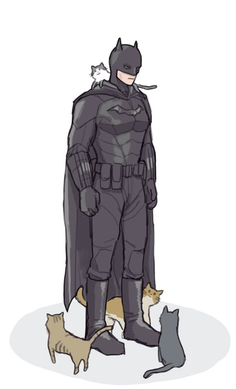 Batman Fanart Cute, Battinson Art, The Batman Fanart, Batman Things, Batman Bruce Wayne, Batman Design, Batman 2022, Batman Fan Art, Univers Dc