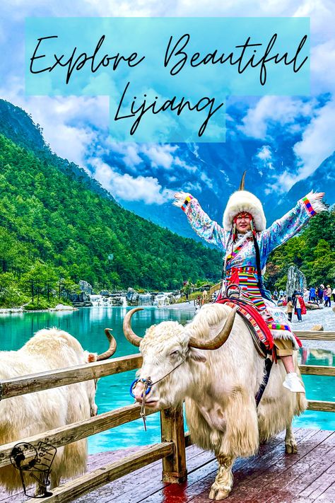 In this blog post, I will tell you all about the must see attractions in Lijiang, China. It is a must for your bucket list. Check it out :) China Places To Visit, Places To Visit In China, Tiger Leaping, Lijiang China, Mountains In China, Mount Huashan China, Guilin Mountains China, China Tourist Attractions, Lijiang