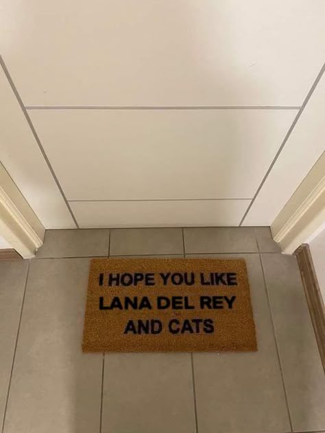 Taylor Swift And Cats, Lana Del Rey, I Hope You, Door Mat, Taylor Swift, Swift, I Hope