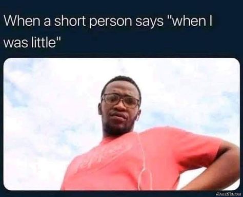 Tall People Memes, Tall People Jokes, Short People Memes, Short People Humor, Short People Jokes, Short People Quotes, Short People Problems, Challenges Funny, Short Person