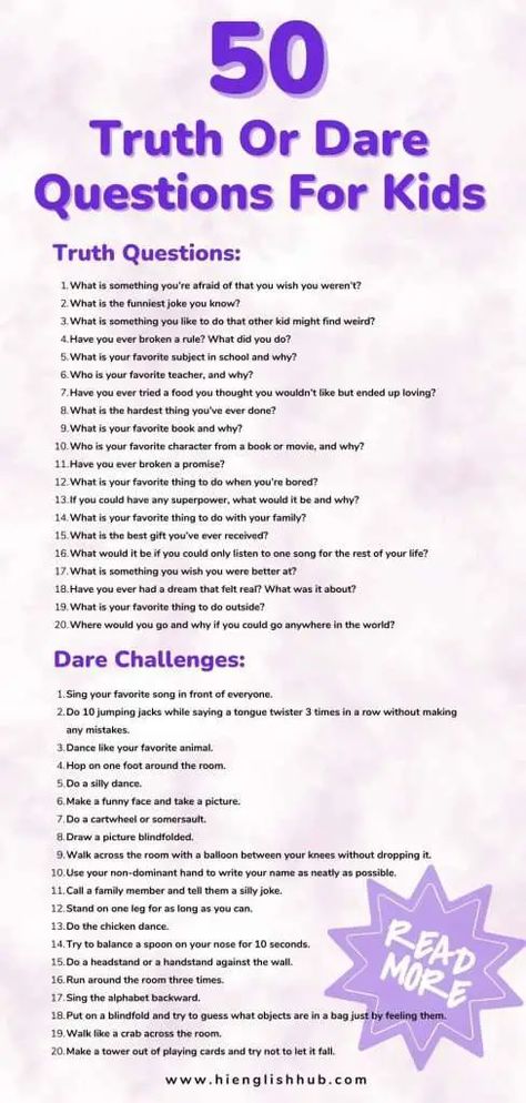 Fun Truth Or Dare Questions, Best Truth Or Dare Questions, Best Truth Or Dare, Truth Or Dare Ideas, Dare Games For Friends, Dare Ideas, Bff Questions, Truth Dare, Funny Truth Or Dare