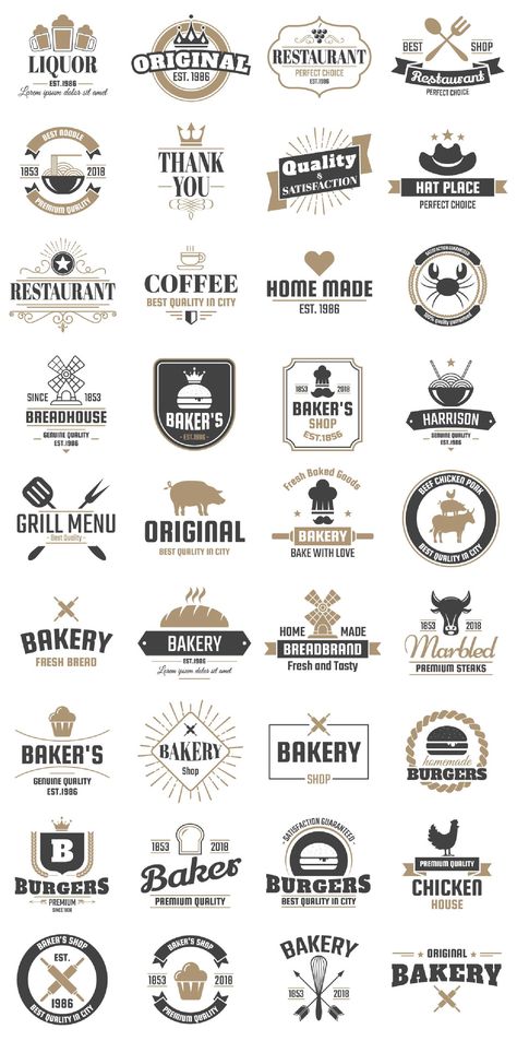 Calligraphy - Script Fonts Inspiration Restaurant Logos Design Ideas, Logo For Restaurant Ideas, Vintage Restaurant Logo, Modern Restaurant Logo Design Ideas, Restaurant Logo Design Branding, Cafe Restaurant Logo, Restaurant Logo Design Ideas, Logo Laundry, Food Restaurant Logo