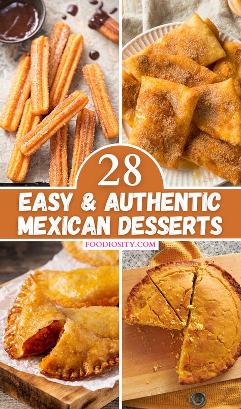 Mexican Dessert Recipes Easy, Hispanic Desserts, Authentic Mexican Desserts, Traditional Mexican Desserts, Mexican Desserts, Mexican Dinner Recipes, Mexican Dessert Recipes, Mexican Chocolate, Tres Leches Cake