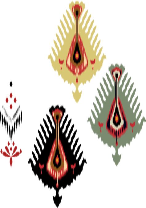 Ikkat Motifs, Jamdani Pattern, Ikat Motifs, Ikat Art, Beautiful Flower Drawings, Botanical Flower Art, Baroque Ornament, Print Design Art, Paisley Art