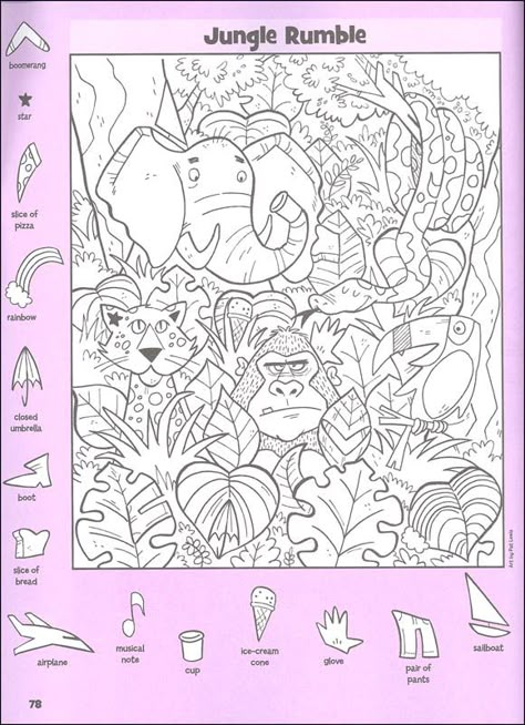 Free, Printable Hidden Picture Puzzles For Kids 876 Hidden Pictures Printables, Hidden Picture Games, Highlights Hidden Pictures, Hidden Object Puzzles, Find The Hidden Objects, Hidden Picture Puzzles, Animal Printables, Animal Worksheets, Hidden Images