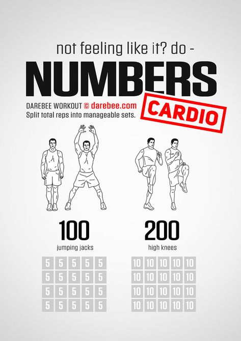 Numbers / Cardio Workout Grit Workout, Hiit Workouts At Home, Wrestling Workout, Best Beginner Workout, Neila Rey, Burpee Workout, Office Workout, Dream Physique, Hiit Benefits