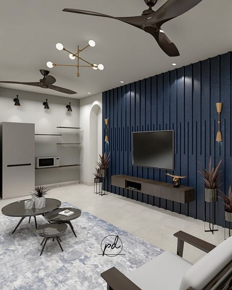 - HDHMR reapers
- Texture Paint
- COB lights
- Wall sconces 
- Walnut finish base unit
- Rug
- Centre Table
- Low height seating
- Suspended ledges Low Height Seating, Tv Ledge, Cob Lights, Wall Behind Tv, Constellation Wall, Centre Table, Future Apartment Decor, Lights Wall, Tv Unit Design