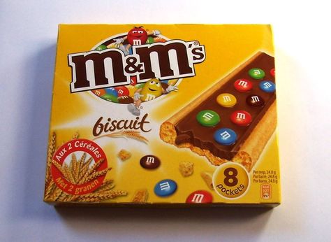 M&M´s - M & M s BISCUIT Cereal & Chocolate BARS SNACK - x 3 BOXES Nostalgia Food, 2000s Food, 90s Snacks, Discontinued Food, 90s Food, 2000s Boys, Core Memories, 00s Nostalgia, Childhood Memories 90s