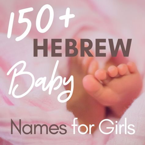 Congratulations on your baby girl! Now it's time to pick the perfect name for your daughter. Choose from popular Hebrew names and discover their various intricate meanings. Happy searching! Bible Names For Girls With Meaning, Bible Names For Girls, Congratulations On Your Baby Girl, Jewish Names, J Baby Girl Names, Jewish Baby Names, Hebrew Boy Names, Hebrew Girl Names, Twin Girl Names