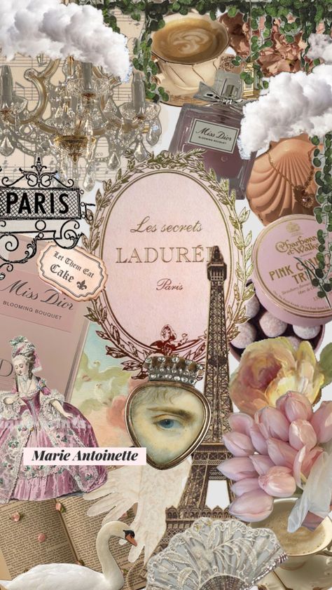 #pink #oldmoneyvibe #Paris #versaillesaesthetic #letthemeatcake #aeshetic #wallpaper Dior Paris, Princess Wallpaper, Dream Anime, Vintage Poster Art, Miss Dior, City Aesthetic, Marie Antoinette, Let Them Eat Cake, Eat Cake