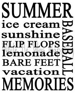 While He Was Napping: Summer Subway Art Printable Summer Subway Art, Southern Quotes, Subway Art Printables, Primitive Signs, Summer Printables, Summer Ice Cream, Vacation Memories, Sweet Summertime, Pallet Crafts