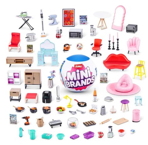 Mini Brands Home Series 1 **Choose Your Mini**  Brand new items. You pick what you need for your set! Will combine shipping! Check back for updates of new pieces. Many of these items will come unassembled and include small pieces. This product is intended as a collectible toy and does not conform to a standard dollhouse scale. Collector's Note: This item is ungraded, it may have minor manufacturer imperfections that I am not responsible for. With this in mind, I do strive to ensure your item has Mini Appliances, Barbie Houses, Mini Cafe, Mini Decor, Mini Brands, Mini Things, Miniature Furniture, Cozy Room, Mini House