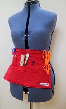 Crafty Toolbelt · How To Make A Toolbelt · Sewing on Cut Out + Keep · How To by Cat Morley Make Accessories, Hairstylist Apron, Tool Apron, Belt Pattern, Handy Tools, Accessories Craft, Tool Belts, Sewing Supplies Storage, Work Belt