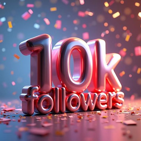 Download this Premium AI-generated image about Followers 10000 thanks banner First 10K follower congratulation card celebration, and discover more than 60 million professional graphic resources on Freepik Instagram Million Followers, 10k Followers Instagram, 10 K Followers, 10k Followers On Instagram, Congratulation Card, Money Wallpaper, Money Wallpaper Iphone, Create Icon, 1000 Followers