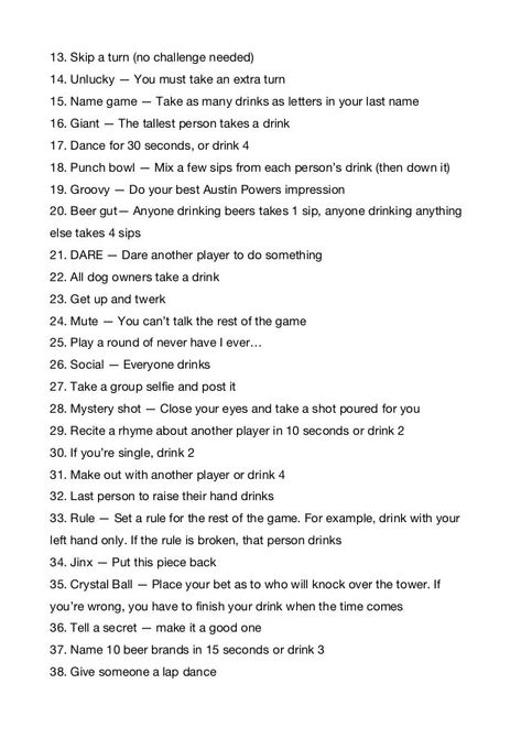 Over EZ - Drunken Jenga Block Ideas Jenga Ideas, Drinking Game Ideas, Jenga Block Ideas, Jenga Drinking Game, Jenga Diy, Drunk Jenga, Drink Games, Drunk Games, Drinking Card Games