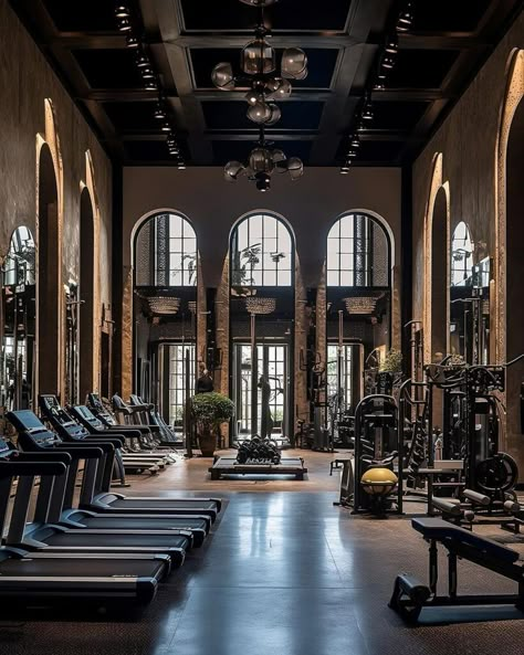 Ronaldo House, Interior Mansion, Dante Russo, Mansions Interior, Luxury Gym, Santa Helena, Luxury Houses Mansions, Mansion Designs, Luxury Mansions